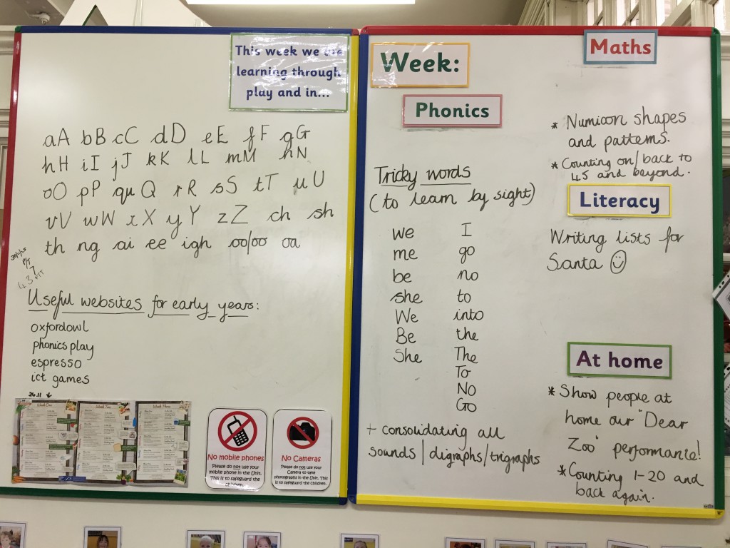 EYFS Weekly Learning 30-11-15